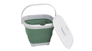 Outwell Collaps Bucket Square mit Deckel Shadow Green